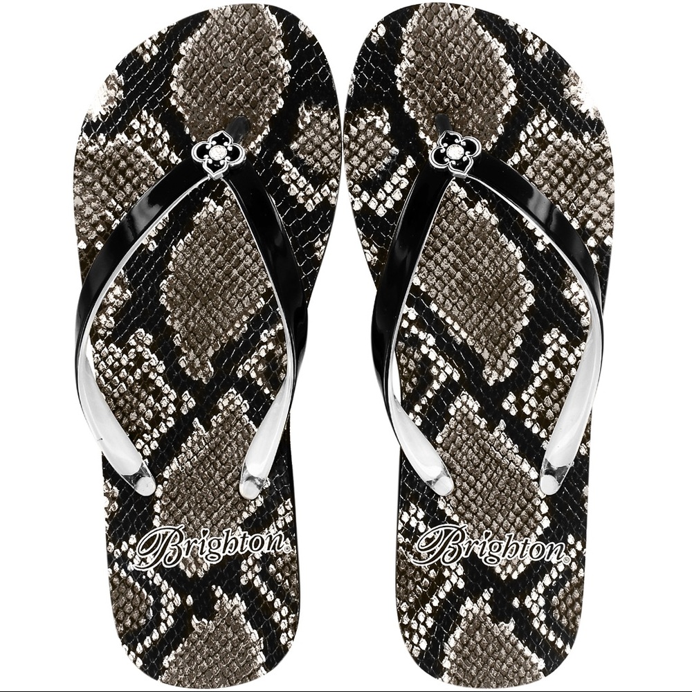 Brighton Viper Flip Flops NWT